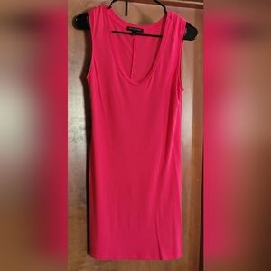 BR hot pink tank dress